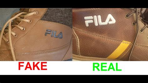 how to tell if fila shoes are fake|are fila shoes genuine.